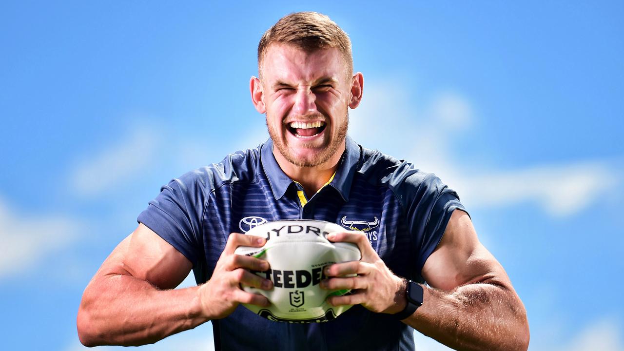 Coen Hess has reclaimed his mantle as Cowboys Strongman. Picture: Alix Sweeney