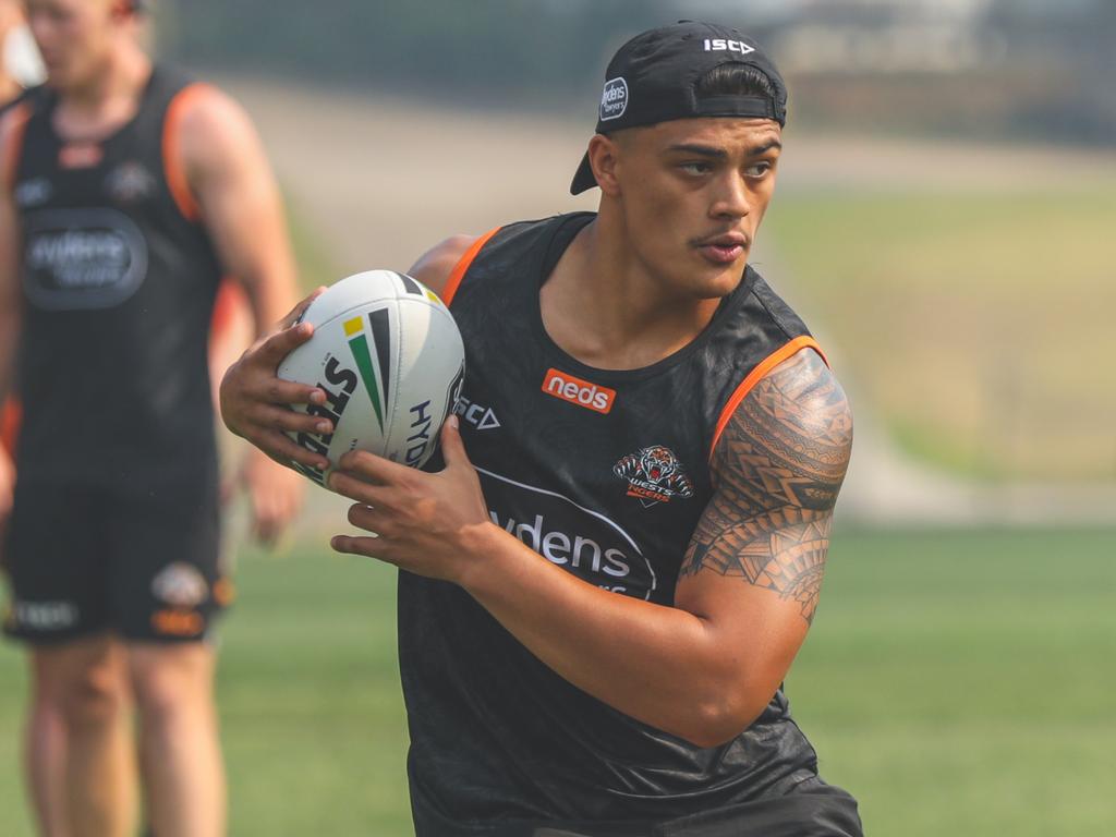 Wests Tigers youngster Tommy Talau is sure to be a popular cheapie CTW. Credit: Dan Talintyre