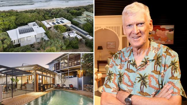 Famous playwright names price for exclusive Noosa beach pad