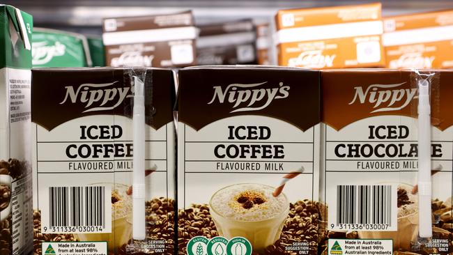 Nippy’s products a wide range of drinks, including iced coffee. Picture: NCA NewsWire / Kelly Barnes