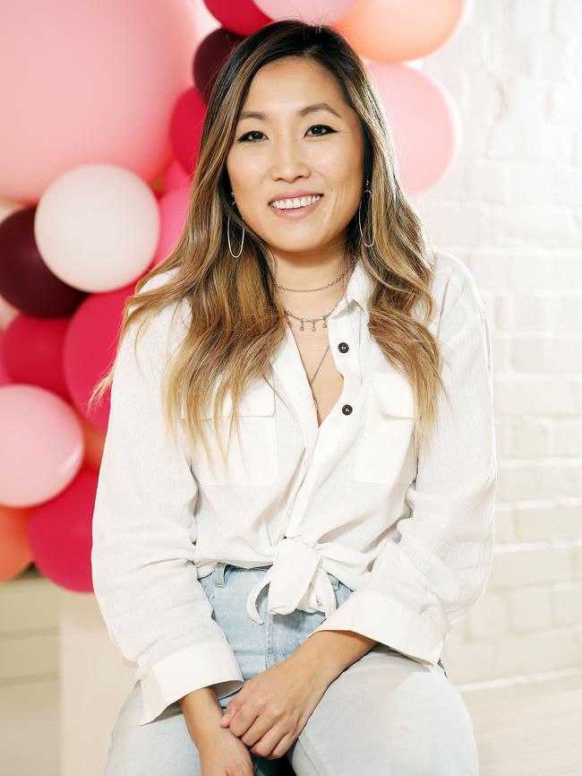 Jane Lu founded her multimillion-dollar company Showpo from her home garage. Picture: Tim Hunter