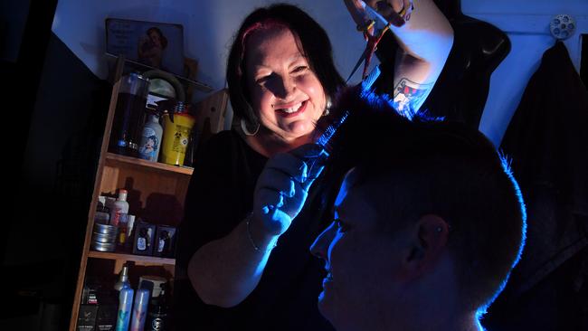 Rebel2Rock Hairdressers in Beerburrum are gaining votes for the best hairdresser and owner Kim Nurney is driving hard. Photo: John McCutcheon / Sunshine Coast Daily