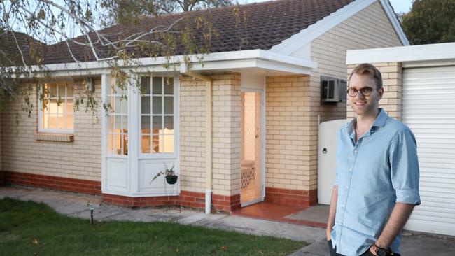 Ben Doecke, 26, spent five years saving for his first home.