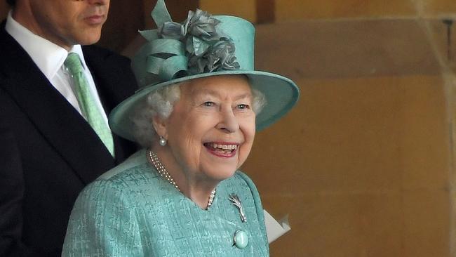 The Queen spoke eloquently about the COVID-19 crisis back in April. Picture: Toby Melville/Getty Images