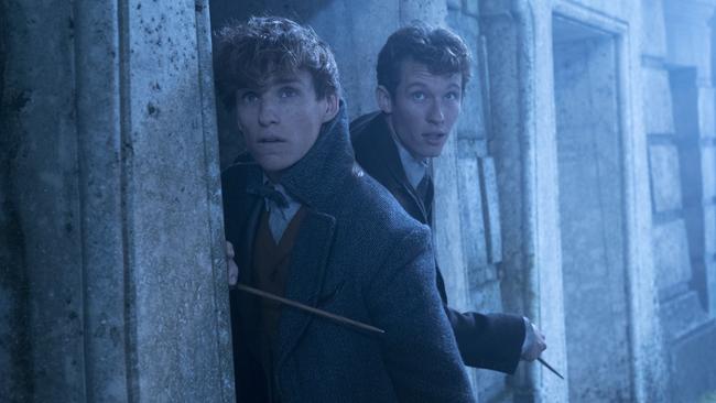 Eddie Redmayne and Callum Turner star in Fantastic Beasts: The Crimes of Grindelwald.