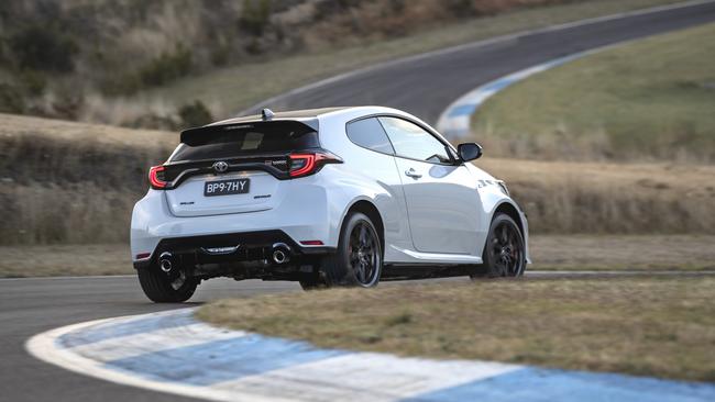 Toyota is pitching the Yaris Rallye at trackday enthusiasts.