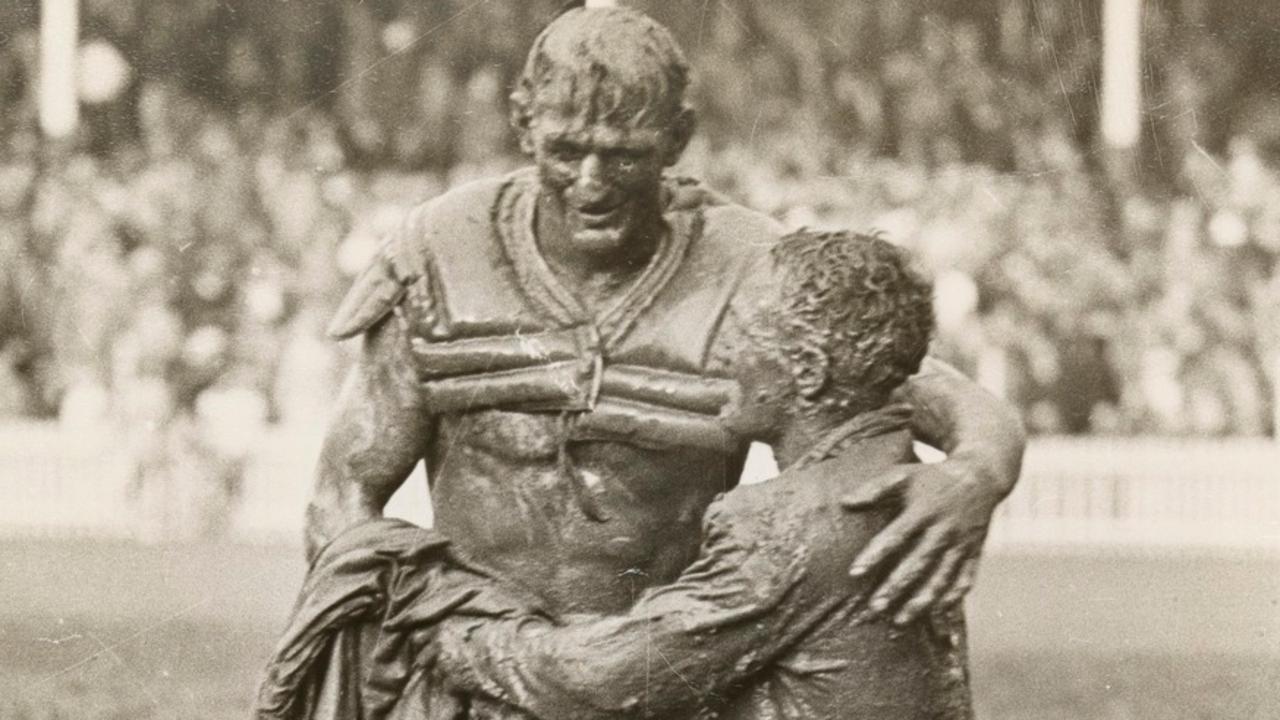 Norm Provan and Arthur Summons, rugby league's gladiators.