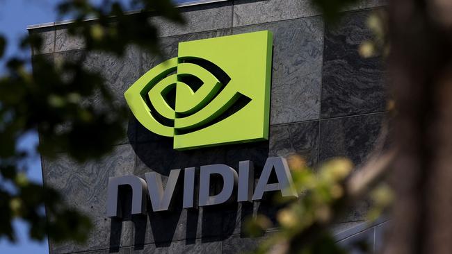 The US benchmark has risen about 50 per cent over the past two years on the back of massive gains in the so-called Magnificent 7 tech giants headed by Nvidia. Picture: AFP