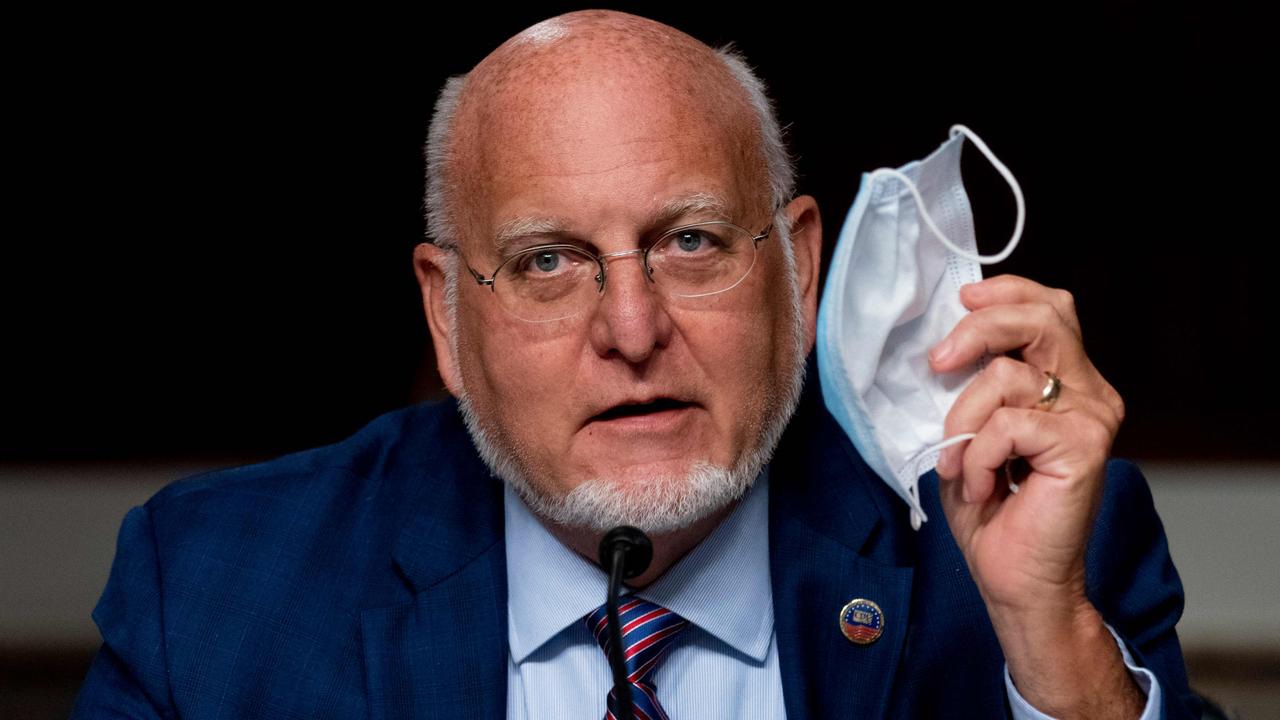 CDC director Dr Robert Redfield has warned the US is facing the “most difficult” public health crisis in its history. Picture: Andrew Harnik/Pool/AFP