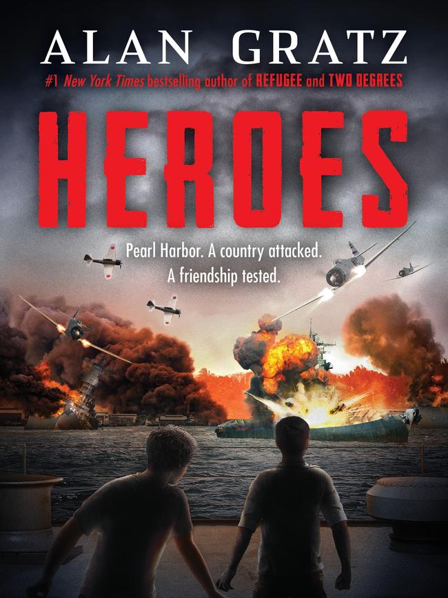 Another by Alan Gratz, Heroes. Picture: supplied