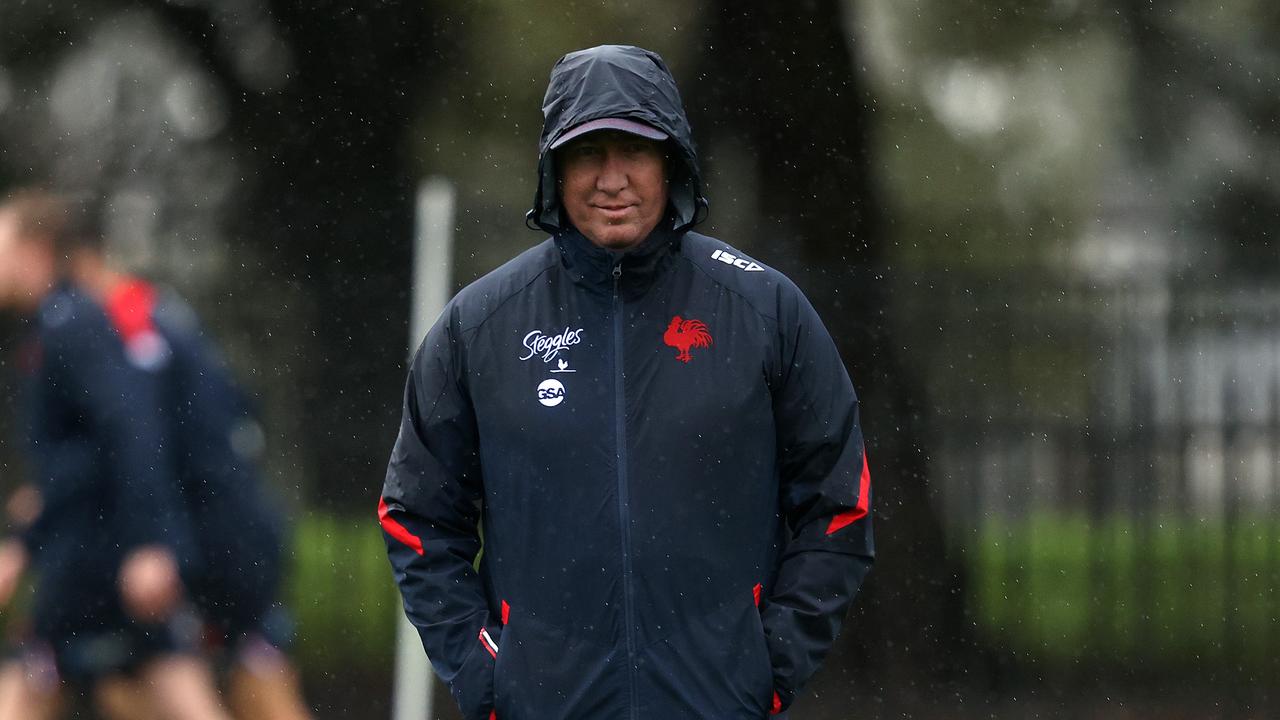 Trent Robinson and the Roosters have endured extraordinary upheaval to their playing roster. Picture: Phil Hillyard