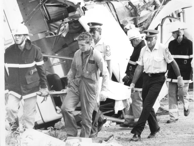 Mount Tamborine: Henri Roberts Drive bus crash in September 1990