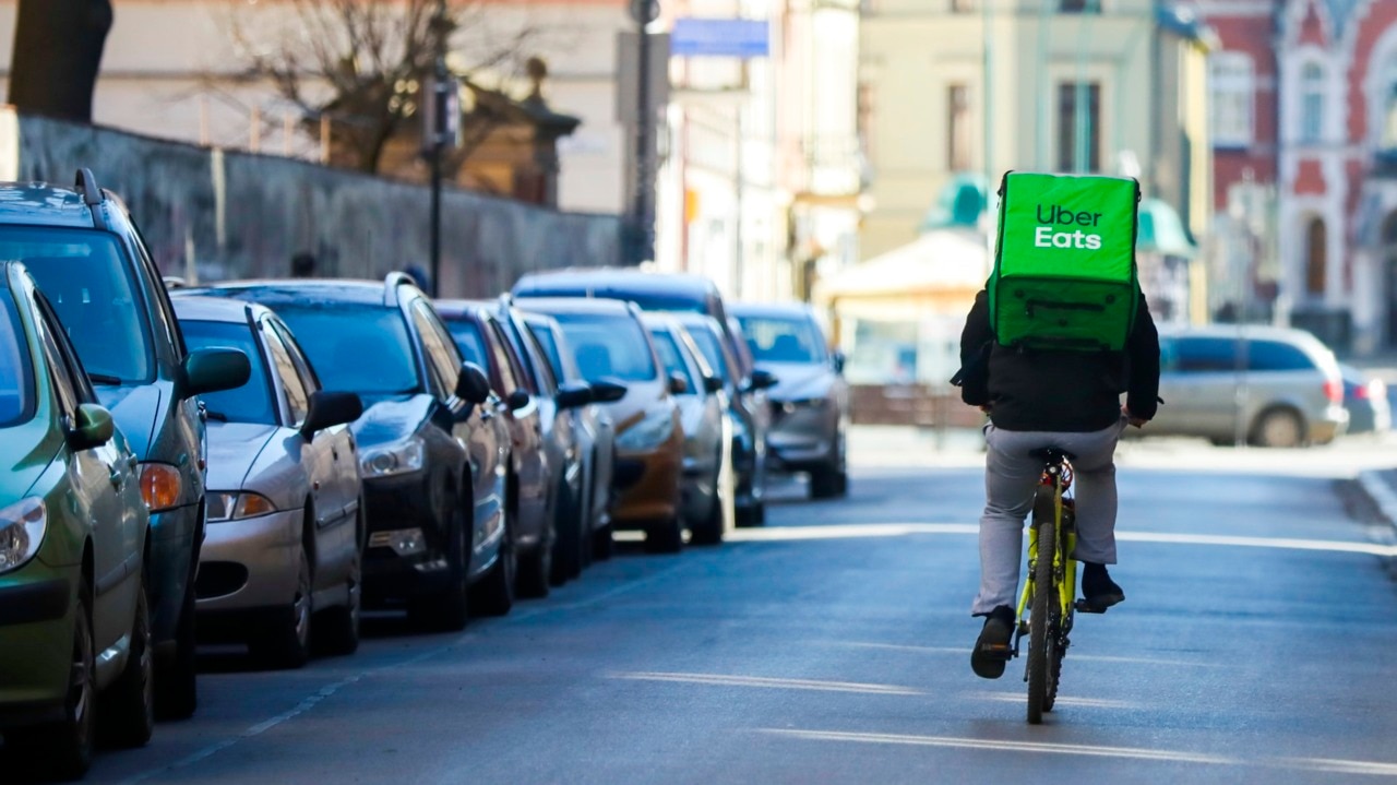 Uber Eats releases giant pickle on Sydney