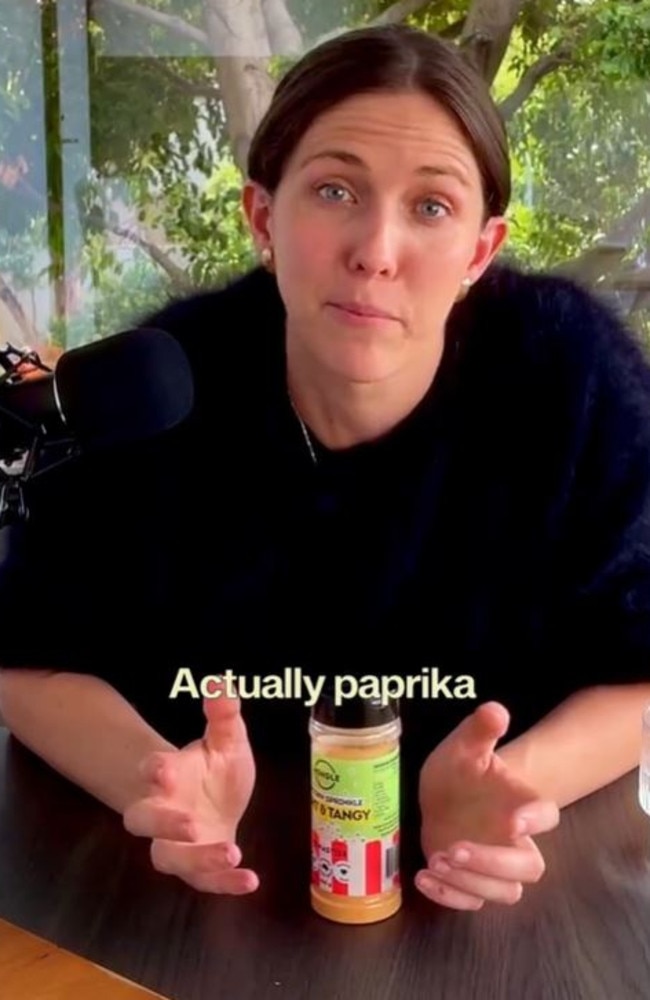 Ms Evans said paprika is the taste, along with tomato and onion, we’ve all been trying to identify. Picture: TikTok/MingleSeasoning