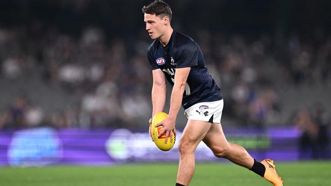 Durdin is back in the Carlton team. (Photo by Quinn Rooney/Getty Images)