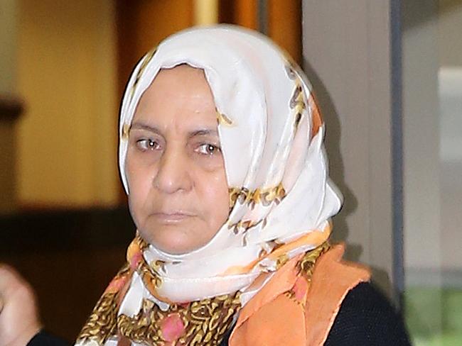Shakiba Jalaly, the mother of Saeed Noor, leaving  Melbourne Magistrates Court, ID by Stephen Drill,  Picture Yuri Kouzmin