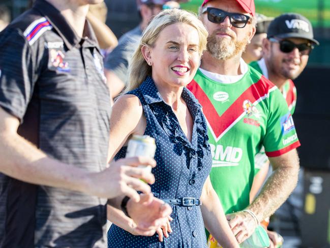 Kate Jones the Intrust Super Cup Grand Final between Wynnum Manly Seagulls and Norths Devils at Redcliffe Dolphins, Sunday, October 10, 2021 - Picture: Richard Walker