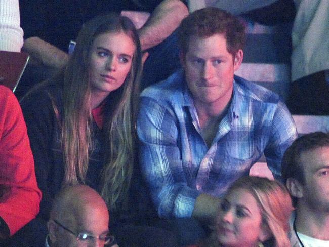 Cressida Bonas and Prince Harry, pictured together in 2014. The former couple dated for two years. Picture: Alpha Press