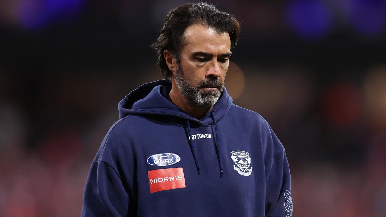 AFL 2024 Sydney defeats Geelong: Rhys Stanley exposed by Brodie Grundy ...