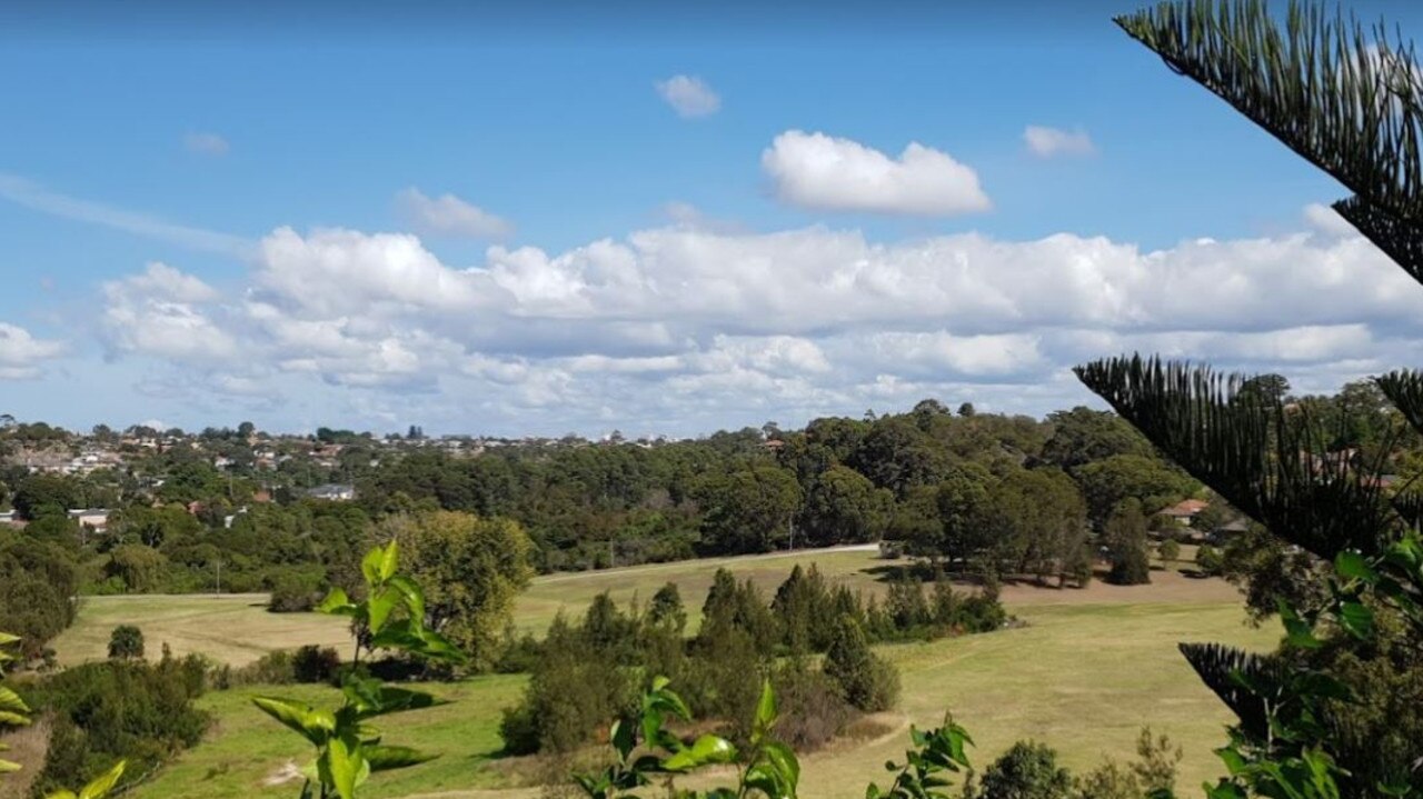A group believed to be linked to Blockade Australia gathered in Turrella Reserve in Earlwood on Wednesday. Picture: Google Maps