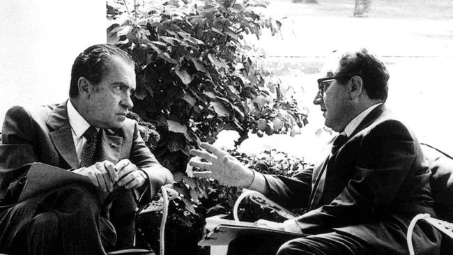 Richard Nixon and Kissinger in 1972.