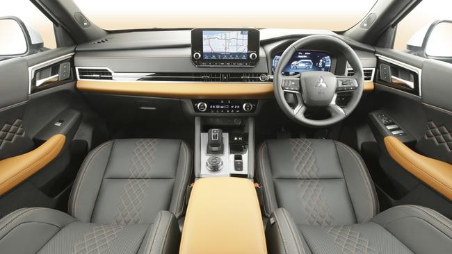 Mitsubishi’s cabin looks a cut above many rivals.