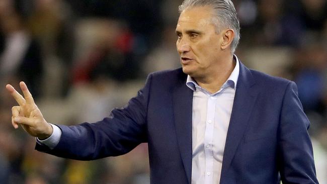 Brazil boss Tite impressed with Socceroos tactical approach despite ...