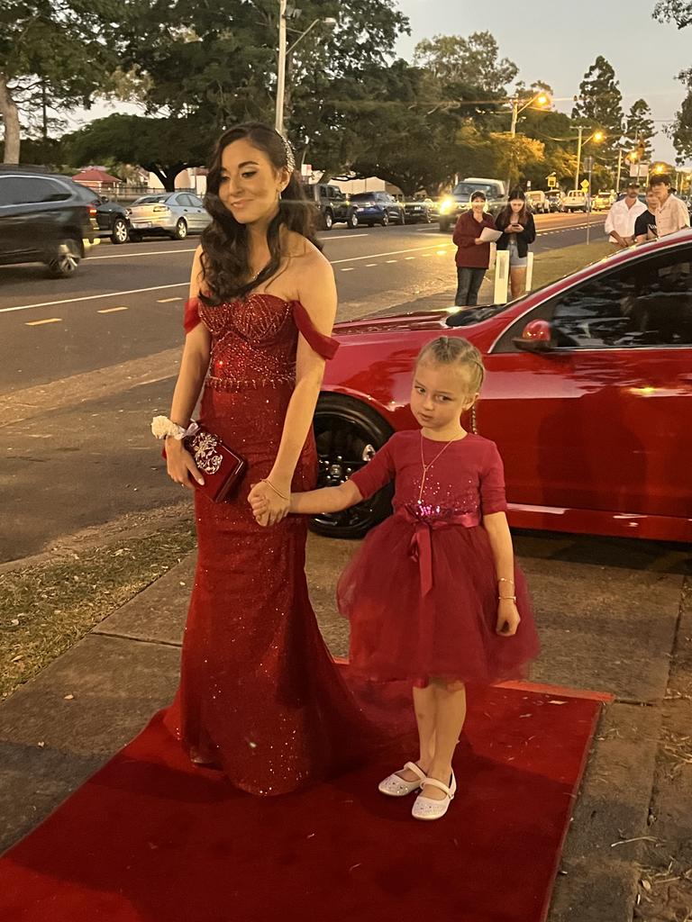 The students of Maryborough State High School celebrate their formal.