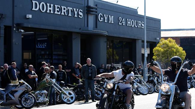 Doherty's Gym in Brunswick was the scene of a brazen attack on Toby Mitchell. Picture: Mark Stewart