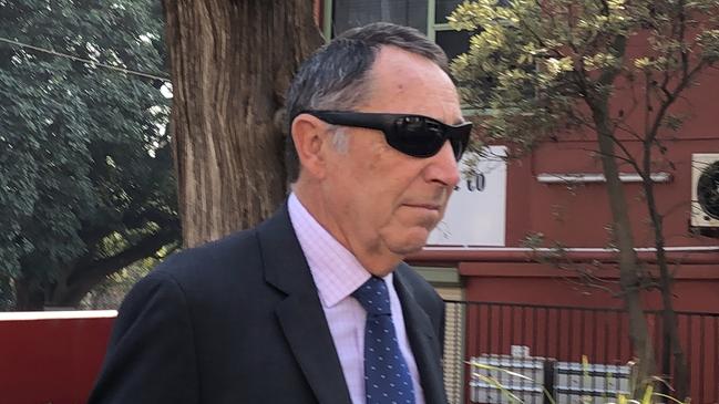 Nigel Duncan arriving at Wollongong District Court ahead of his sentencing in 2021. Picture: Madeline Crittenden