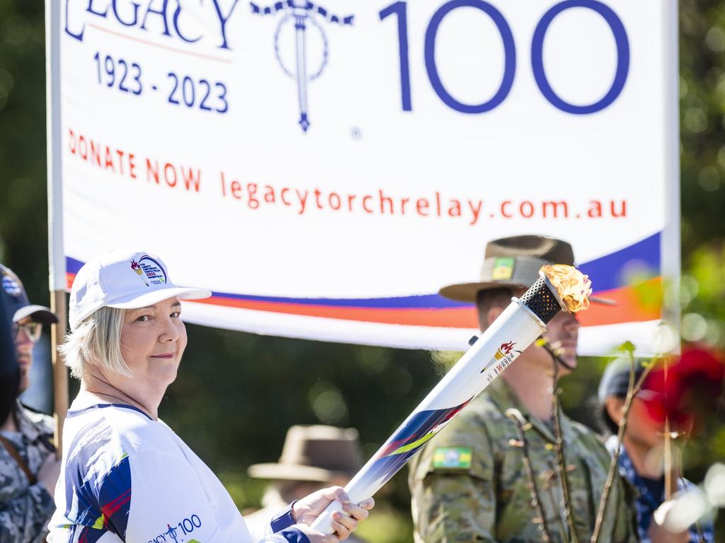 Legacy Centenary Torch Relay reaches Toowoomba Photo gallery The