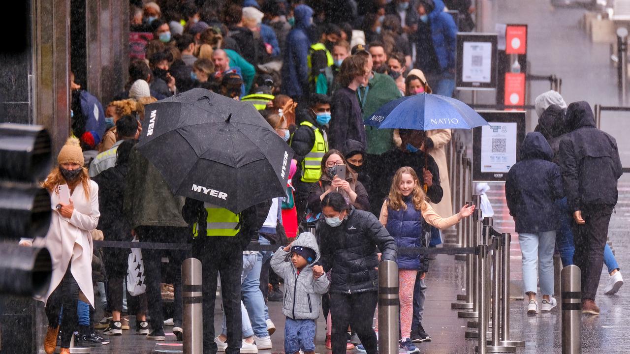 This comes as winter brings the potential for a bad flu season, as well as the rise of Covid cases, as more people huddle indoors. Picture: NCA NewsWire / Luis Enrique Ascui
