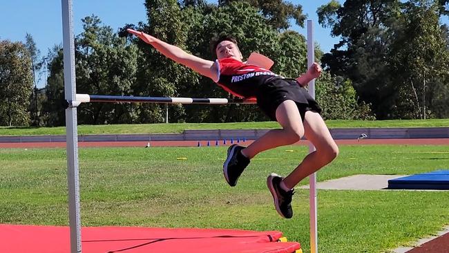 Ryan Matzkows. Picture: Preston Reservoir Little Athletics.