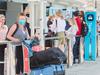 Travellers wait ‘hours’ for airport taxis