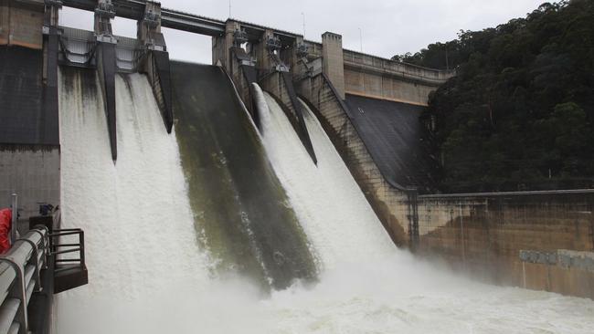 Warragamba Dam spills for the first time 14 years.