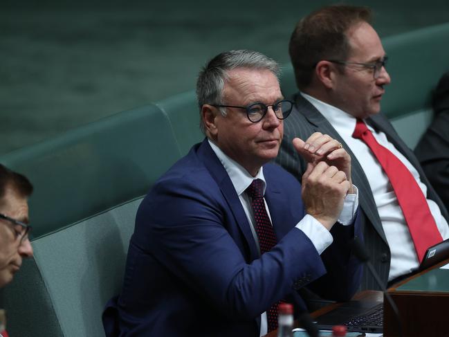 CANBERRA, AUSTRALIA NewsWire Photos MAY, 24 2021: Joel Fitzgibbon during Question Time in the House of Representatives in Parliament House Canberra.Picture: NCA NewsWire / Gary Ramage