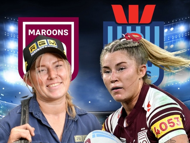 Queensland State of Origin star Makenzie Weale