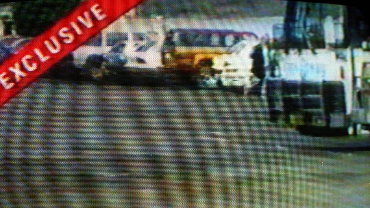Amateur video footage of the gunman during the shooting.