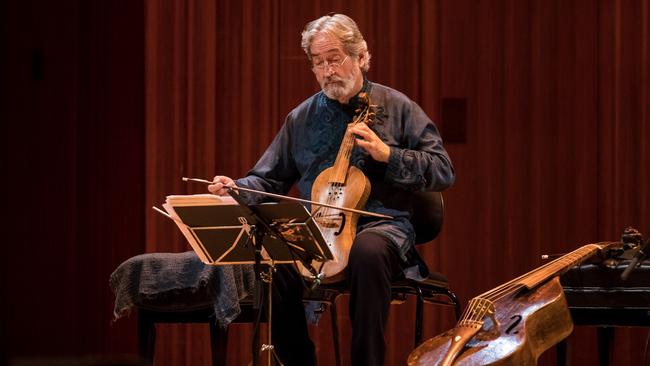 Jordi Savall and Hesperion XXI performing at Sydney Opera House. Picture: Ken Leanfore