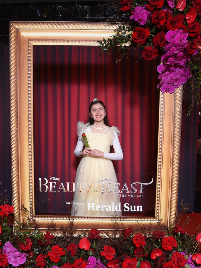 Opening night: Beauty and The Beast at Her Majestys Theatre, Melbourne. Picture: Josie Hayden