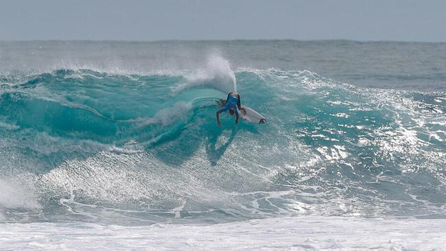 Anna Bay surfer Josh Stretton will be hoping to continue his hot run. Photo: Tim Hain.