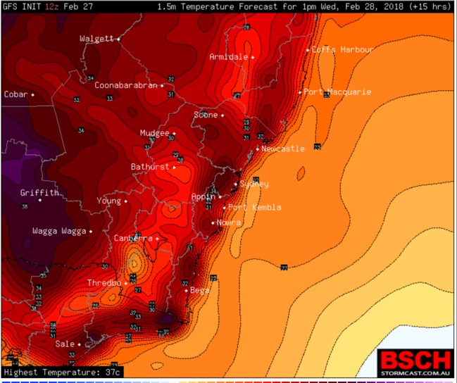 Last day of Summer in Sydney to bring record temperatures