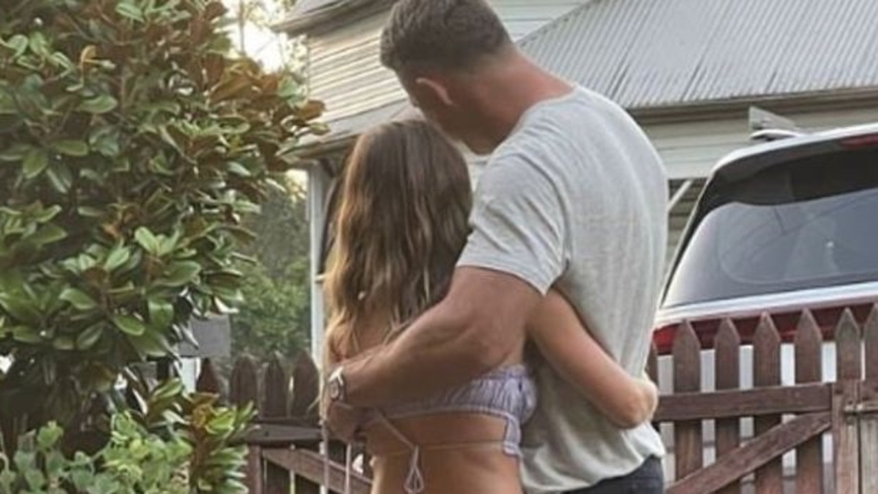 Sam Burgess and his new girlfriend, Lucy Graham, celebrated Christmas just days after he allegedly failed a roadside drug test. Picture: Instagram