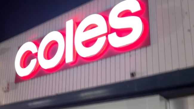 A man has died after being arrested at a Coles in Alice Springs' Picture: Facebook