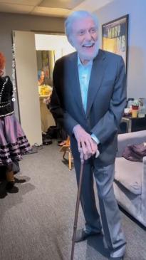 Dick Van Dyke channels his Mary Poppins chimney sweep dance ahead of 98th birthday