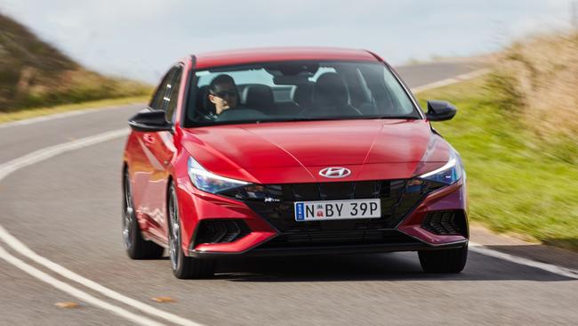 Hyundai i30 N-Line Sedan models are included in the recall.