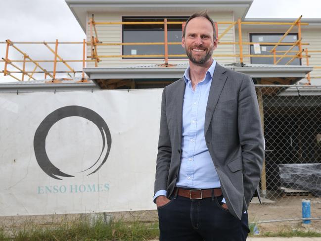 Enso Homes General Manager Matt Betts. 679 people in the region have applied for government grants up to $25,000 to build new homes or complete substantial renovations. Picture: Peter Ristevski