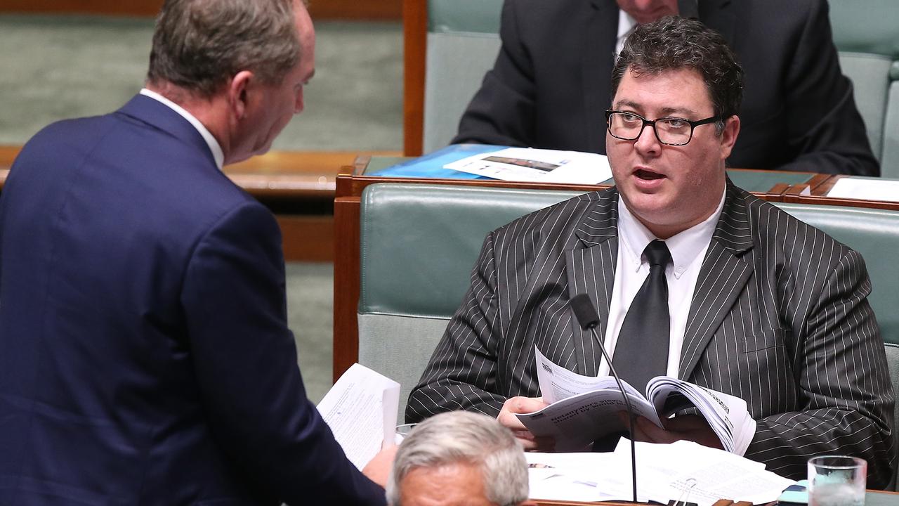 George Christensen believes he has been targeted because ’I stood up for my electorate’.