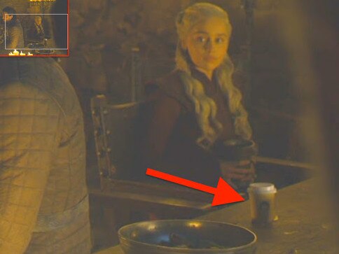 Who knew there were coffee cups in Westeros? Picture: Supplied