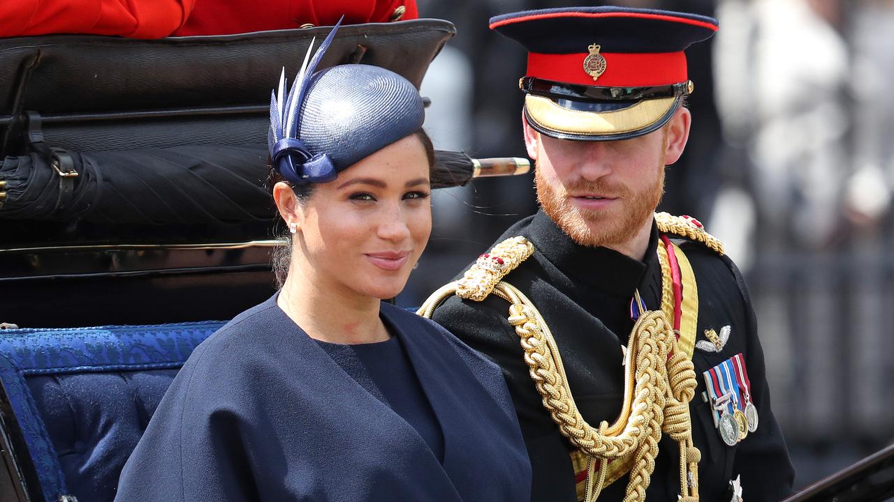 Meghan briefly returned from maternity leave for the annual Trooping the Colour last week. Picture: Chris Jackson/Getty Images